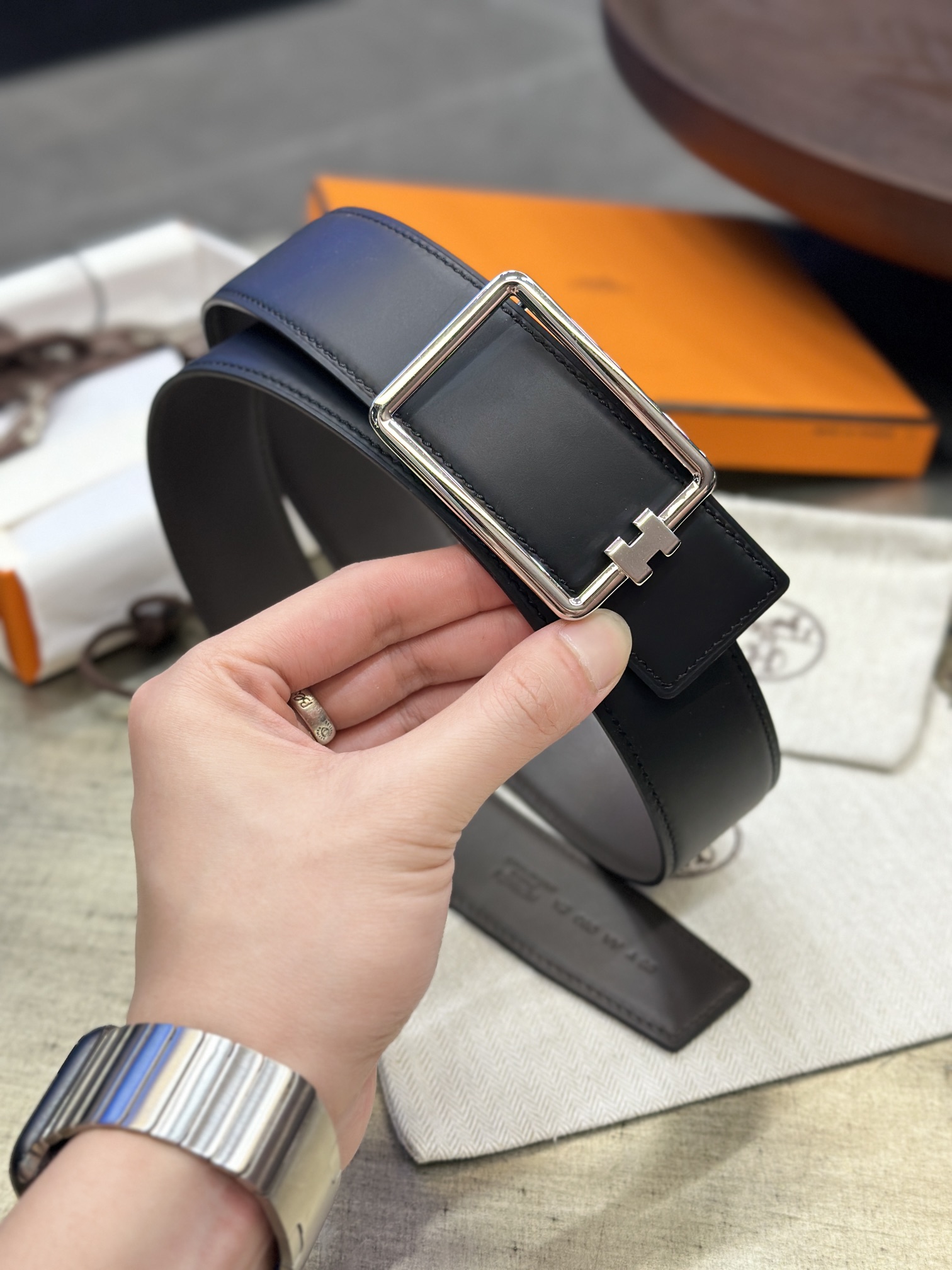 Hermes Belt 024 22PJ081 3.8cm