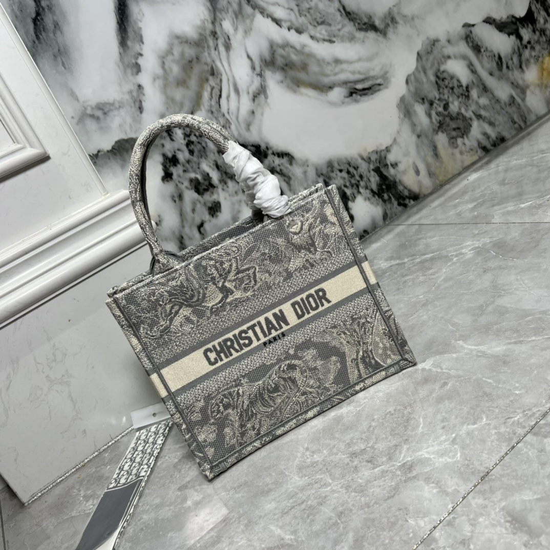 10A + top quality Small Dior Book Tote 0175 XB012 26cm