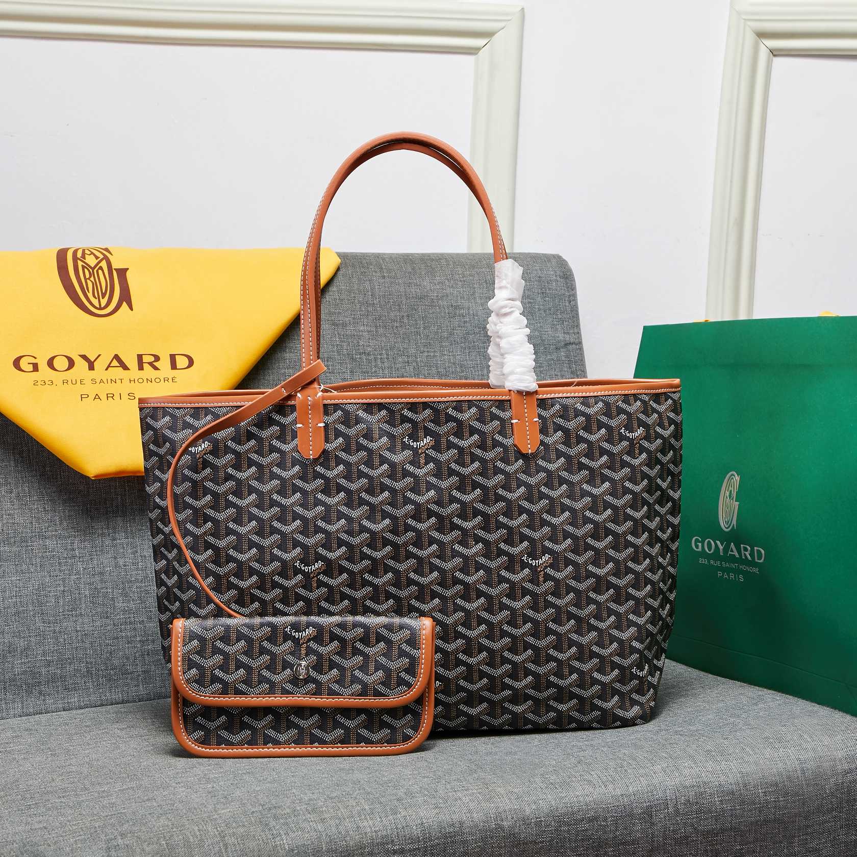 Goyard003LM021031 large 55CM  Medium 46CM
