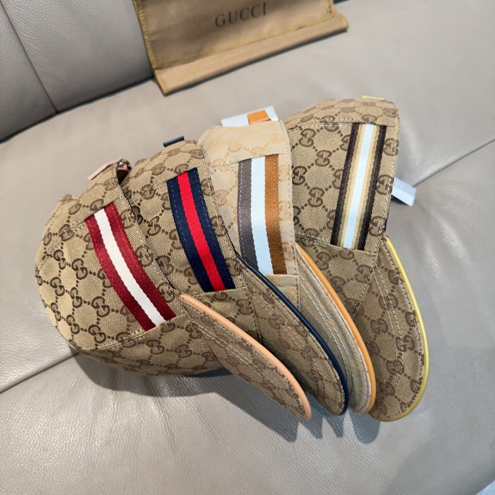 Gucci Hat New Color Webbing Baseball Cap Accessories