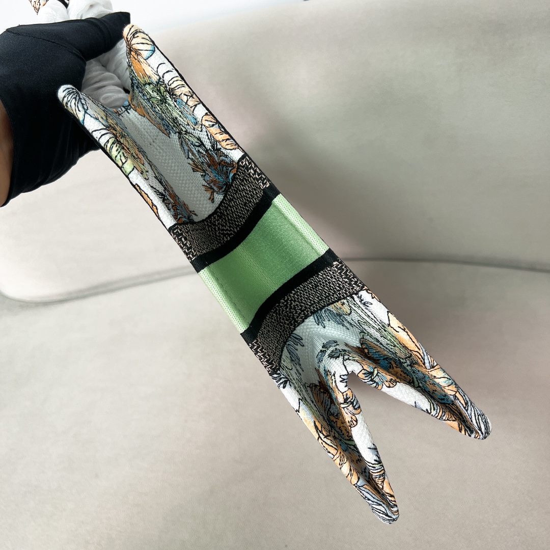 10A + top quality Medium Dior Book Tote 1296 DLAM022 36cm