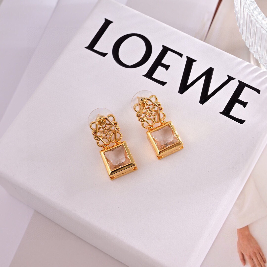 Loewe Jewelry Earring Letter Stud Earrings