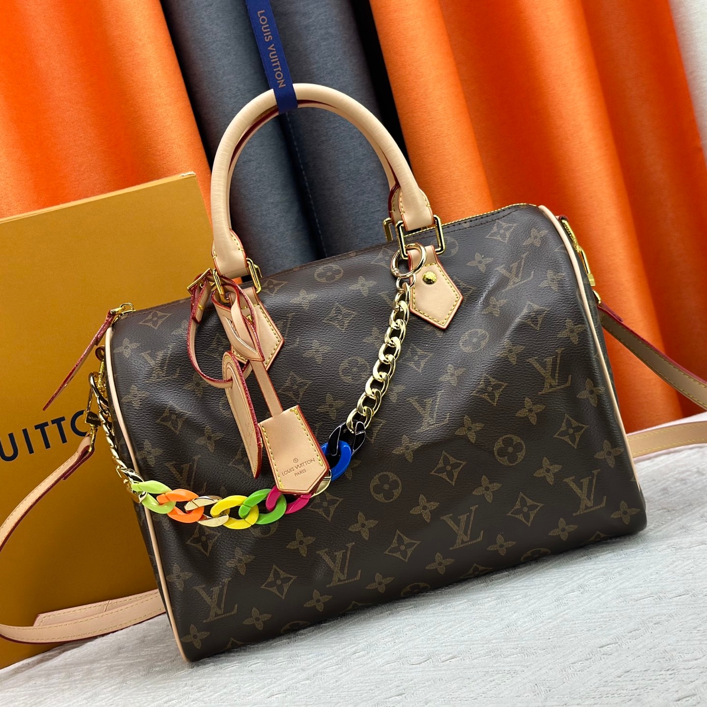 Louis Vuitton Speedy P9 Bandoulière 30 Monogram Leather