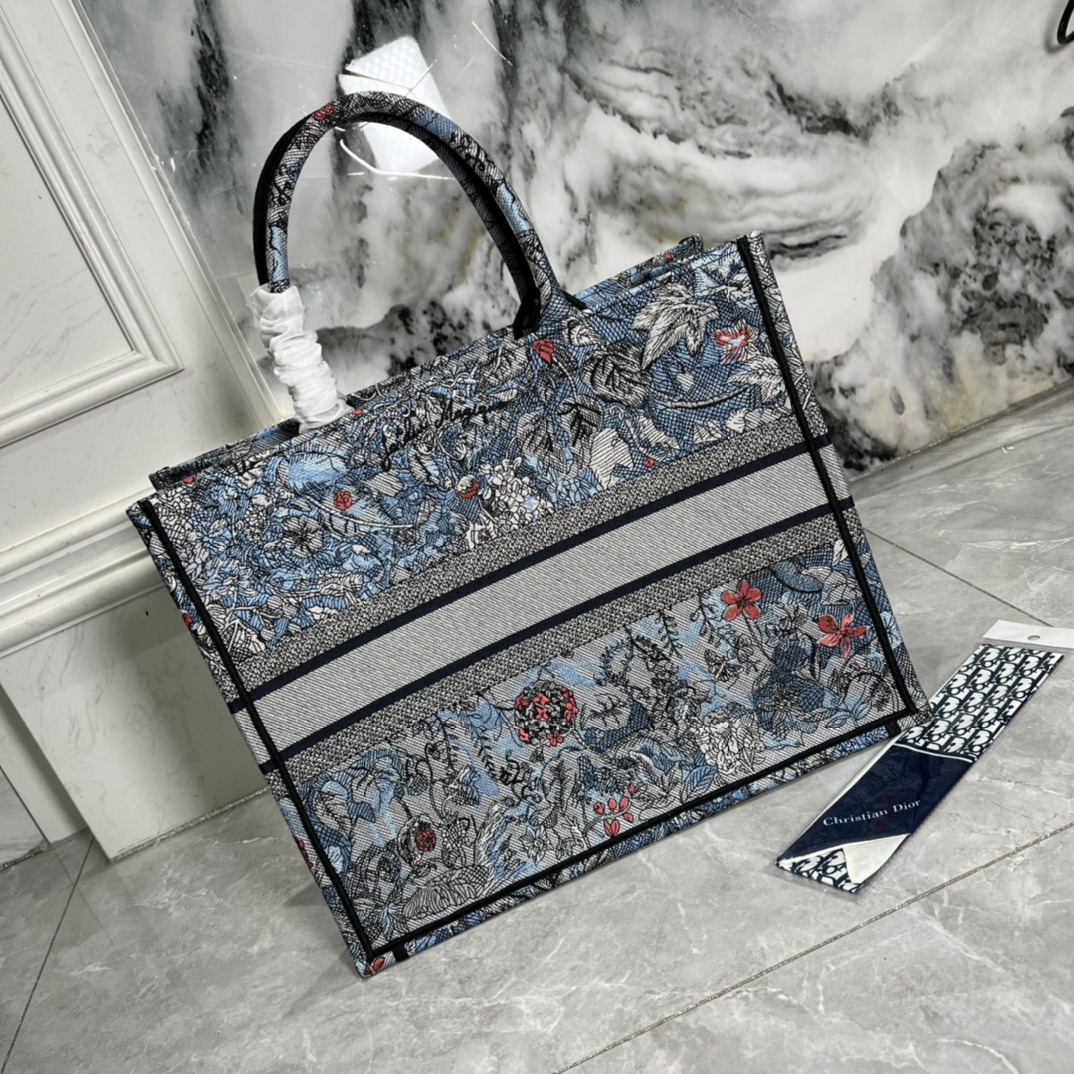 10A + top quality Large Dior Book Tote 0175 XB042 42cm