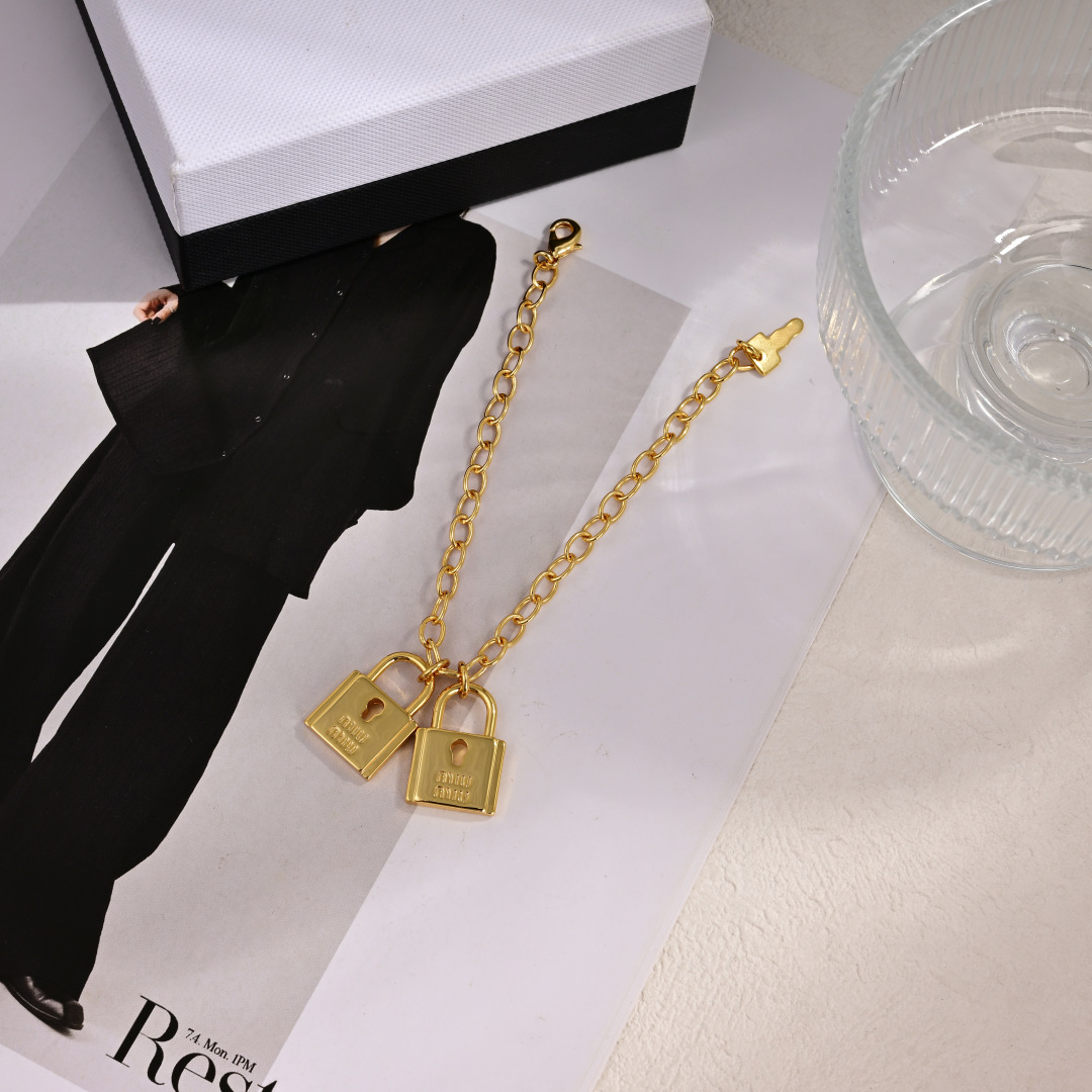 Miu Miu Jewelry Bracelets Lock bracelet