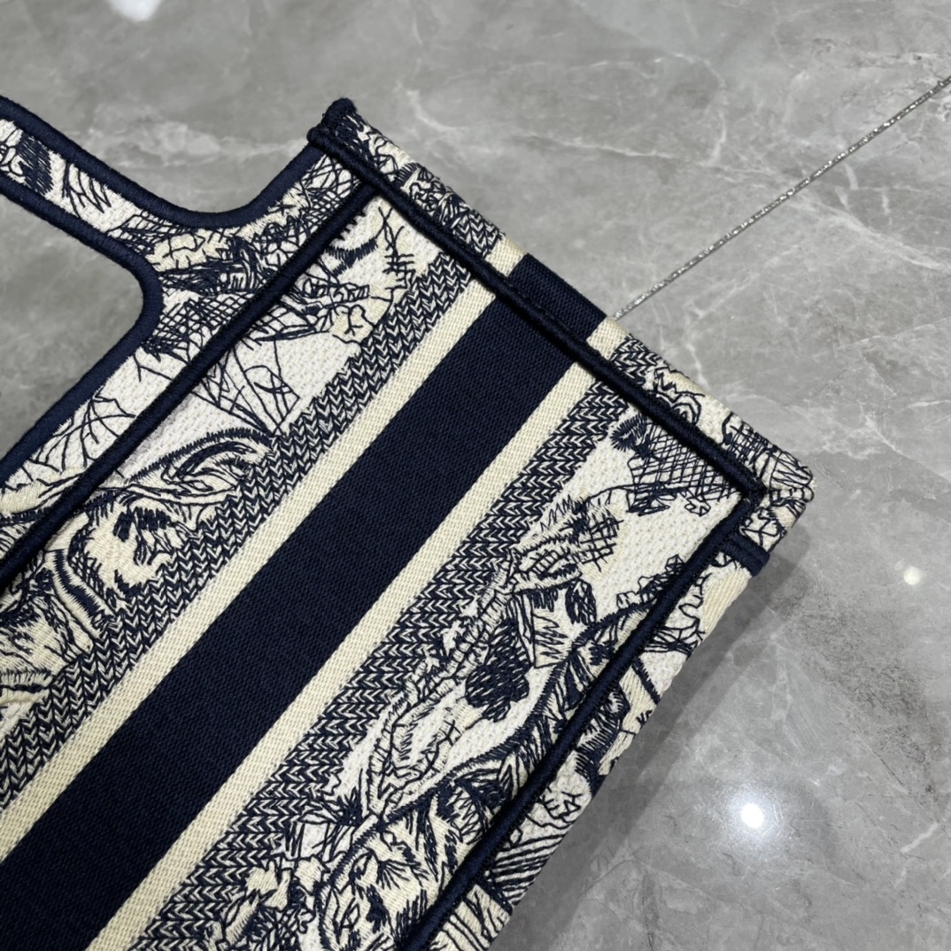 10A + top quality Mini Dior Book Tote 0175 XB041 23cm