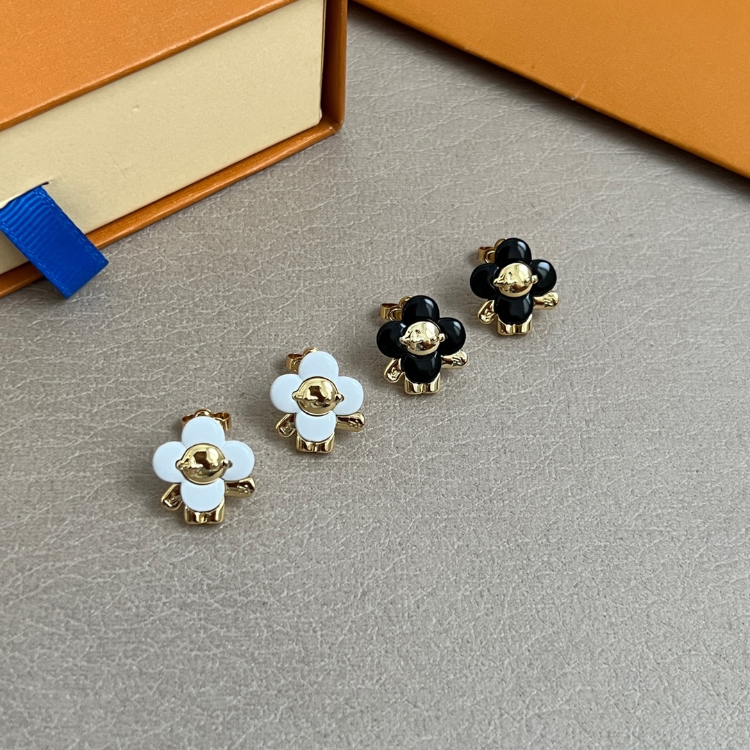 Louis Vuitton Jewelry Earring Small Sunflower with Unique Design