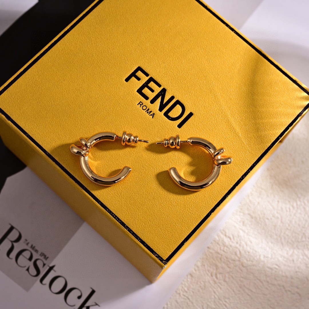 Fendi Jewelry Earring Trip Design