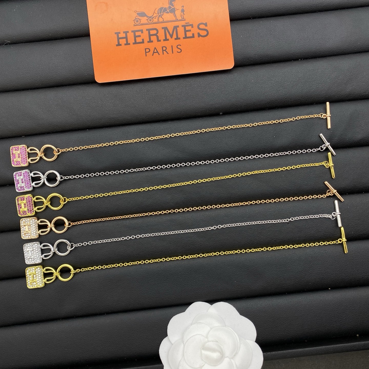 Hermes Jewelry Bracelets  Fine Drill Lock
