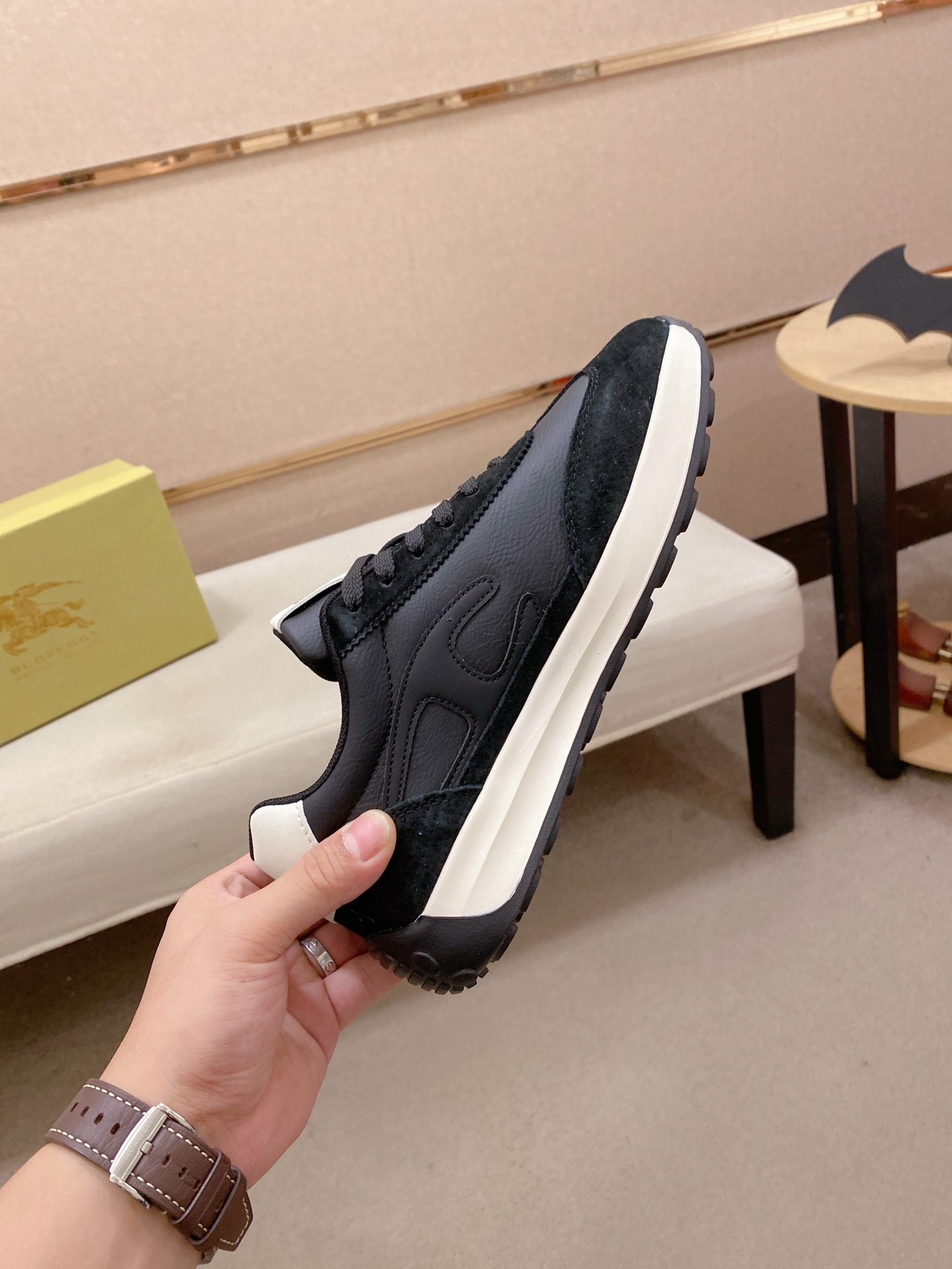 Burberry Shoes Casual Shoes Sheepskin