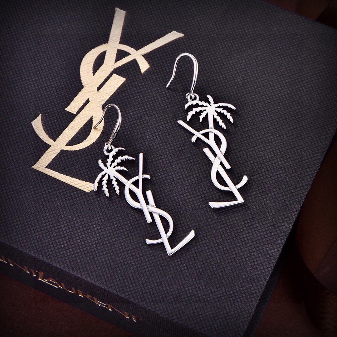Saint Laurent Jewelry Earring  Palm tree earrings