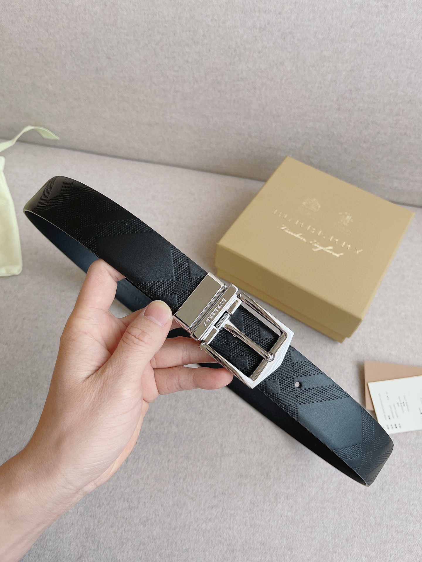 Burberry Belt 013 3.5cm