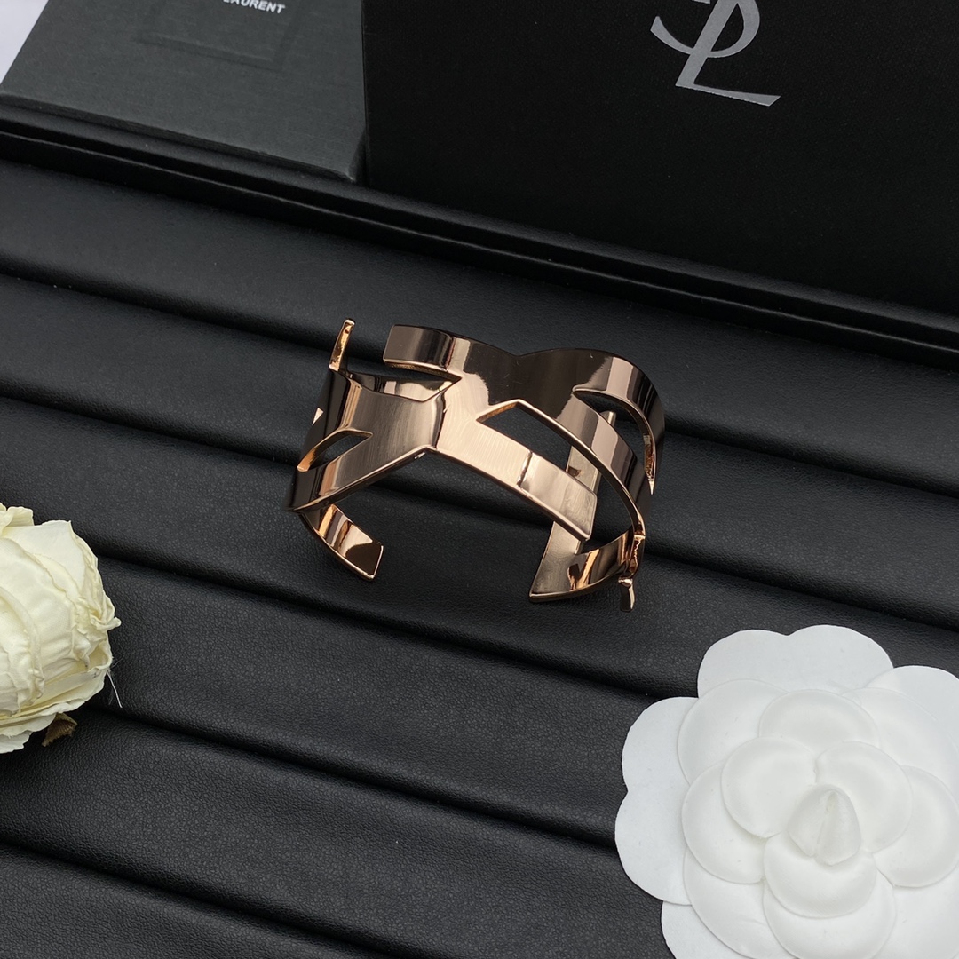 Saint Laurent Jewelry Bangle  Letter bracelet