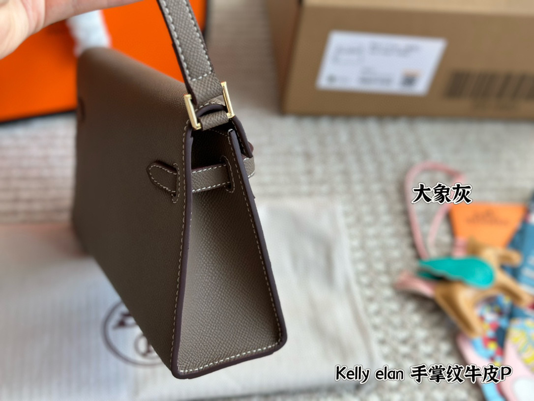 Hermes Kelly Elan Bag 004 DB591 25cm