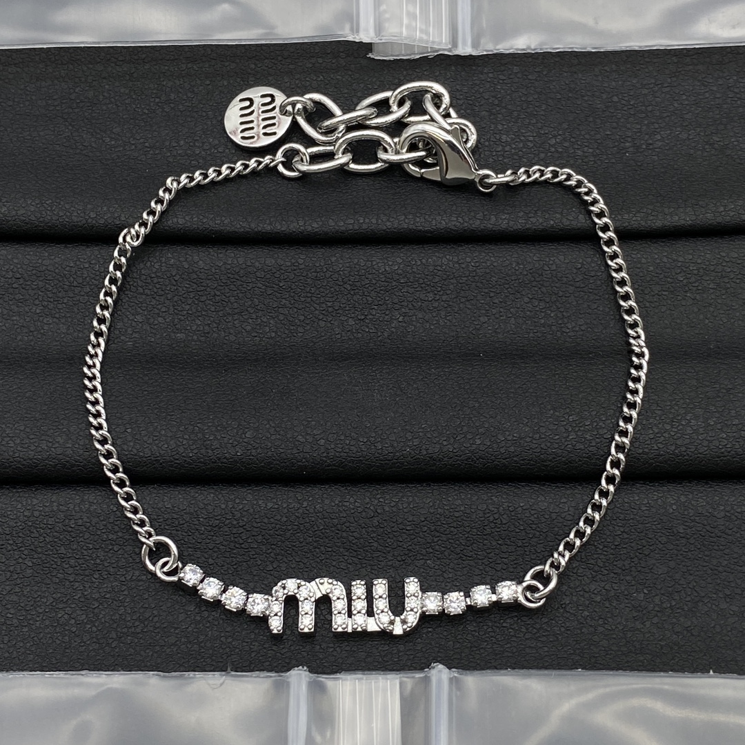 Miu Miu Jewelry Bracelets letter bracelet
