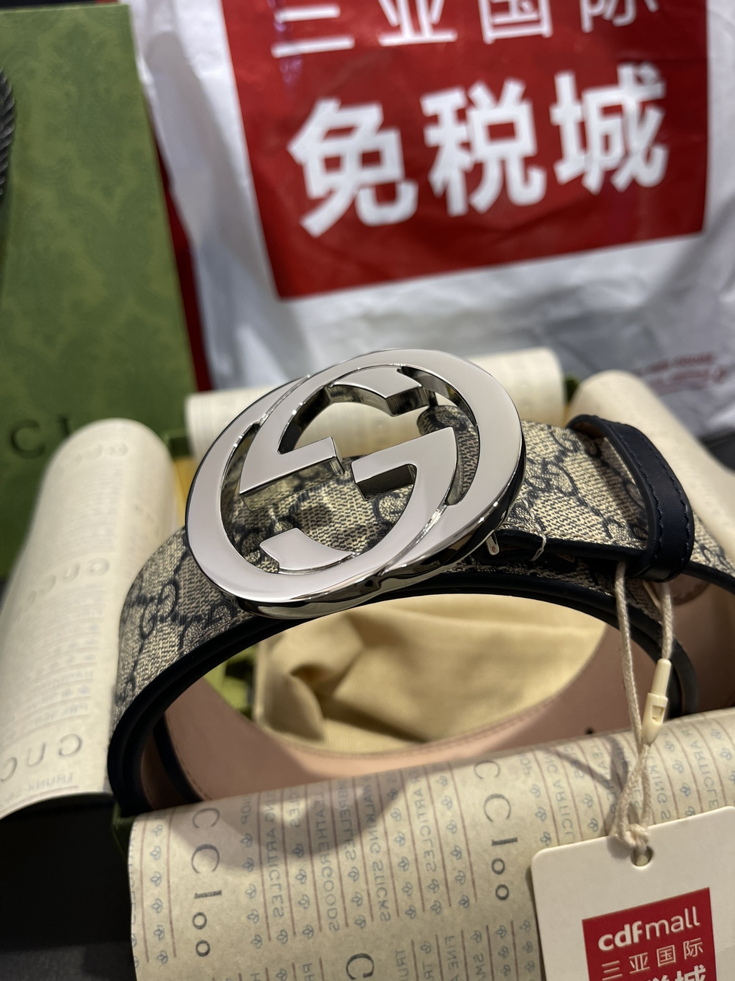 GUCCI Belt 010 22PJ061 3.8cm