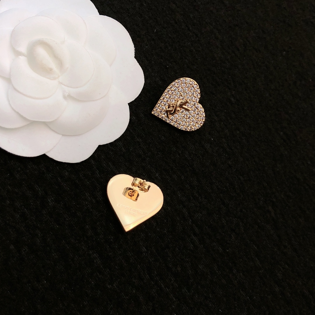 Saint Laurent Jewelry Earring  Love Earrings