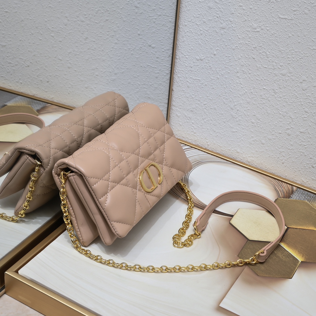 Dior Caro Chain Bag 7704 LM071 19.5cm