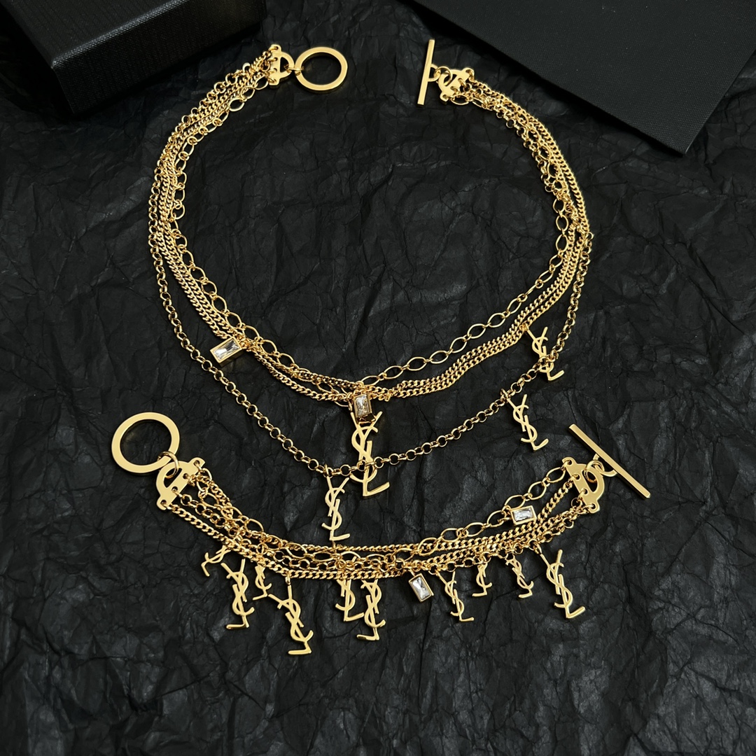 Saint Laurent Jewelry Necklace Medieval Necklace