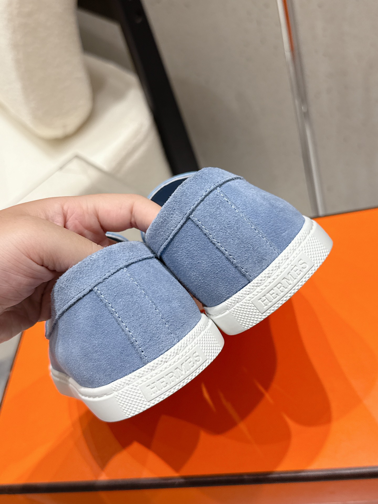 Hermes Shoes Loafers Cowhide