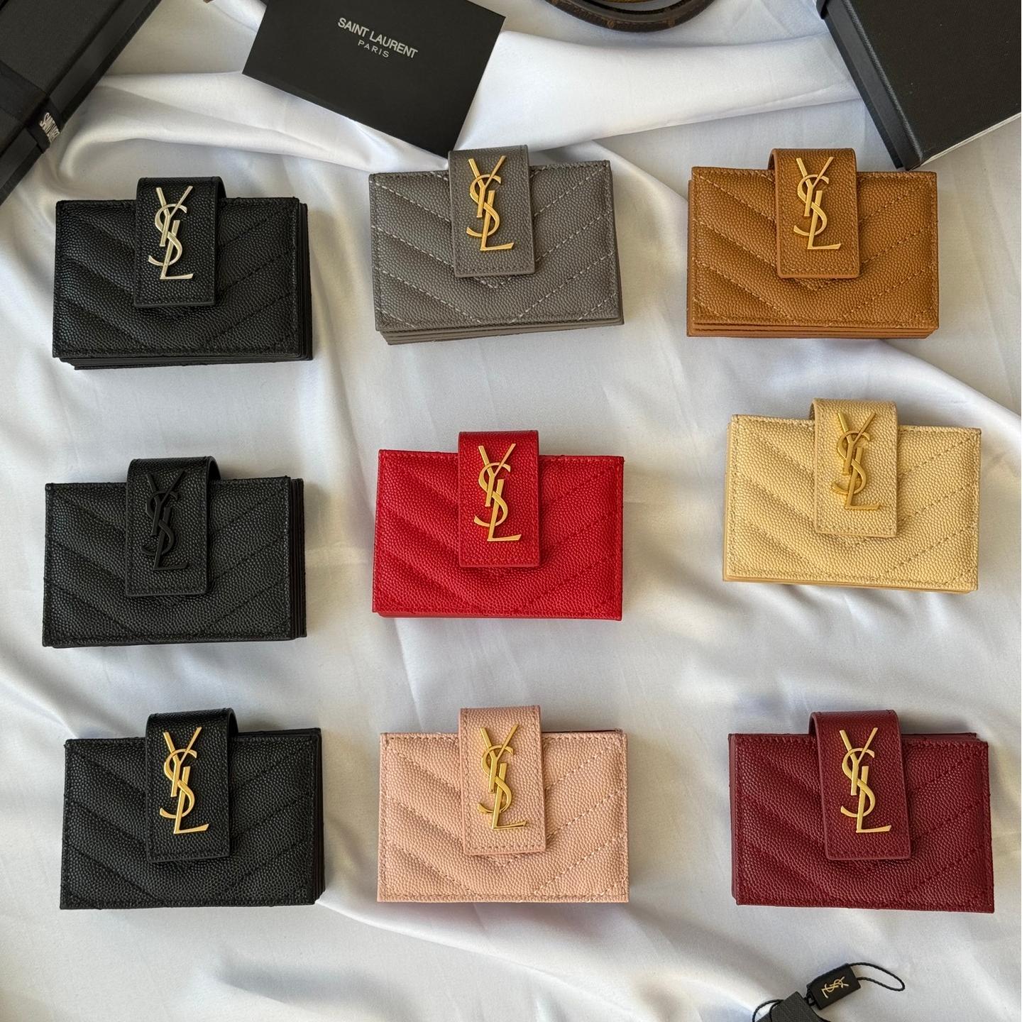 Saint Laurent Card Holder Wallet 607907