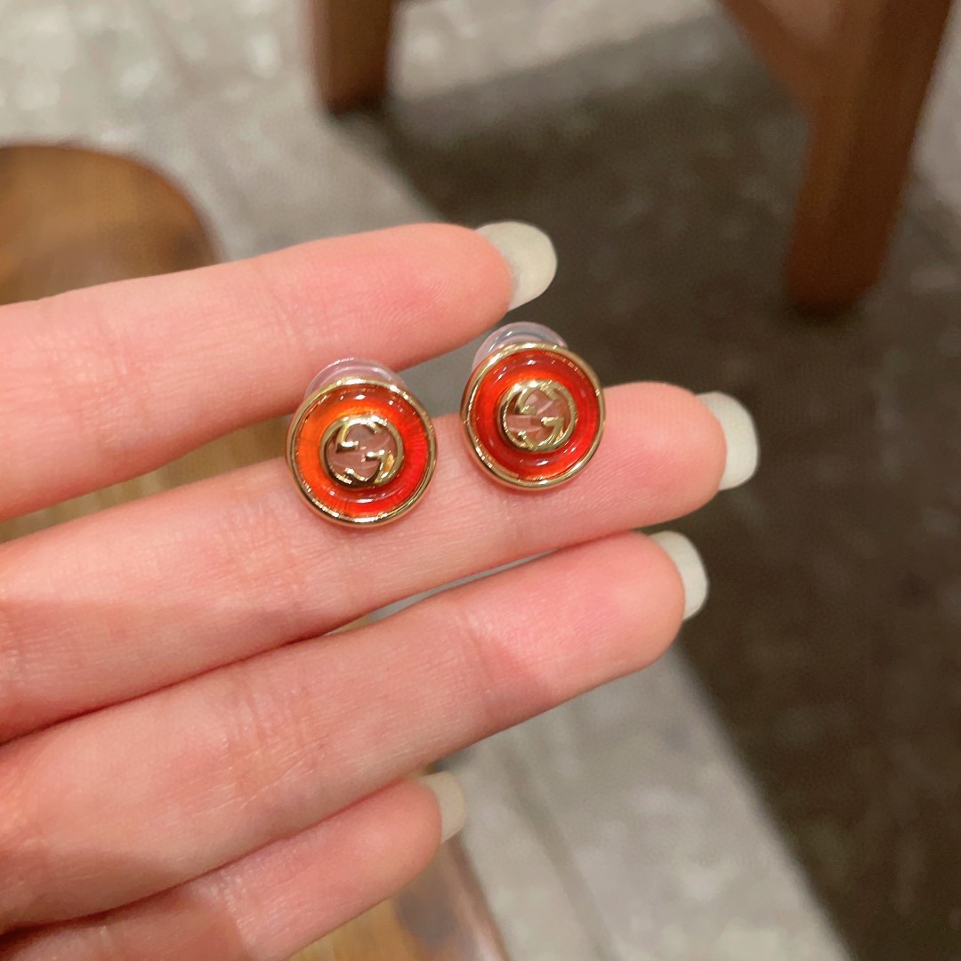 Gucci Jewelry Earring Double G Stud Earrings