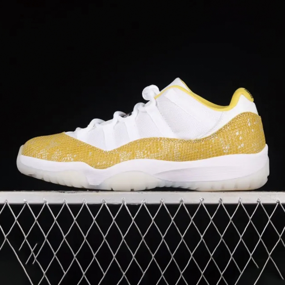 Air Jordan 11 Low SE  Yellow Snakeskin  AJ11 AH7860-107 XM033