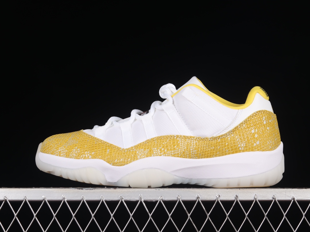Air Jordan 11 Low SE  Yellow Snakeskin  AJ11 AH7860-107 XM033