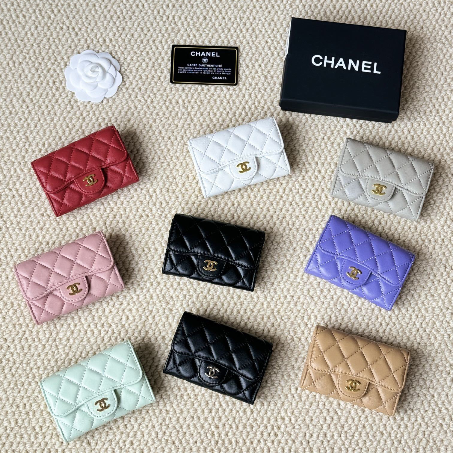 Chanel Wallet Card Holder AP0214