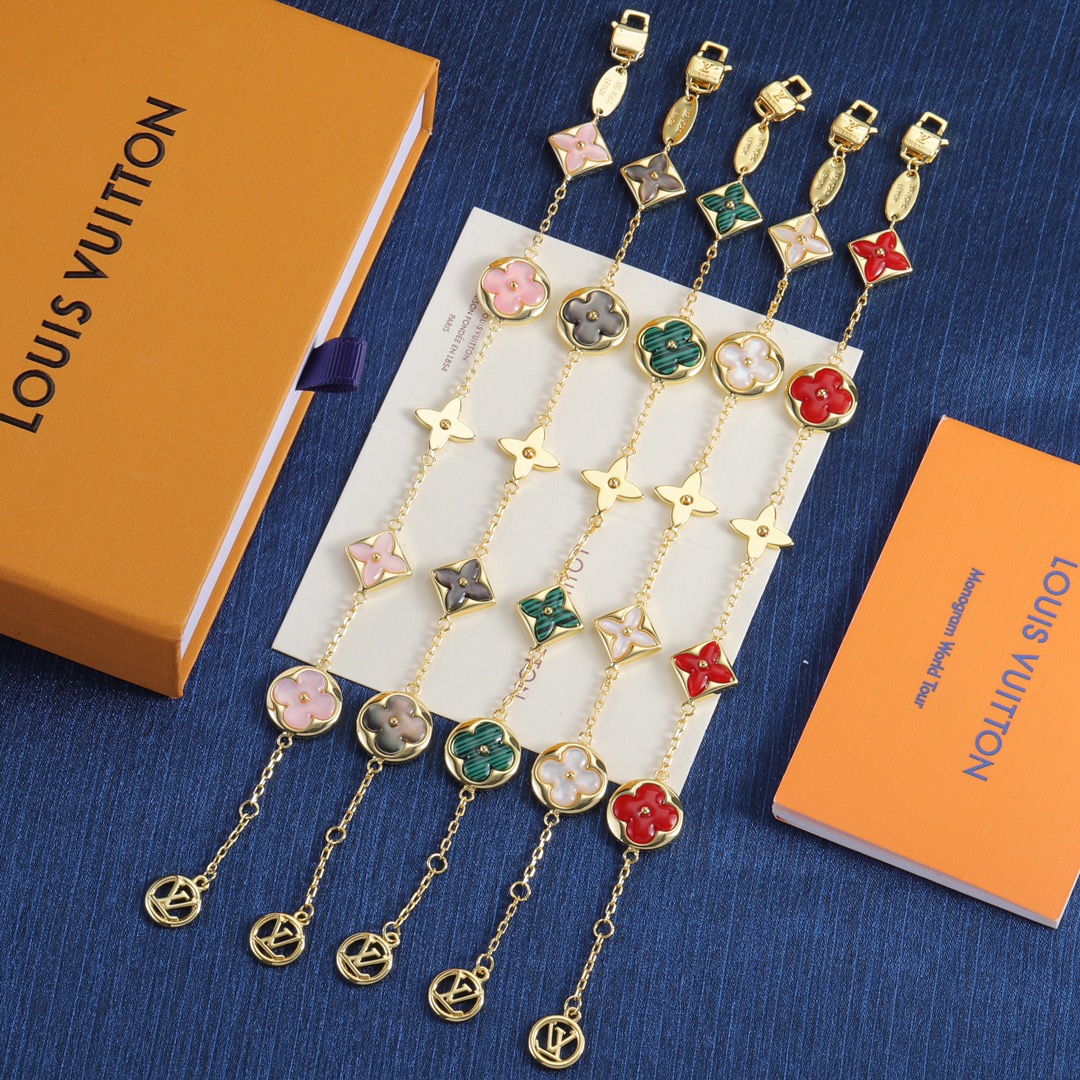 Louis Vuitton Jewelry Bracelets Unique glass design
