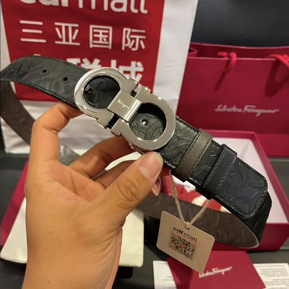 FERRAGAMO Belt 002 22PJ081 3.5cm