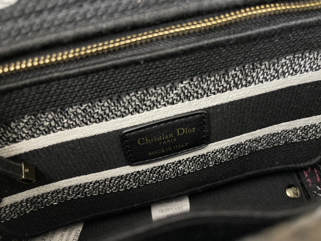 10A + top quality Dior Medium Lady D-Lite Bag 9920 DD003 24cm