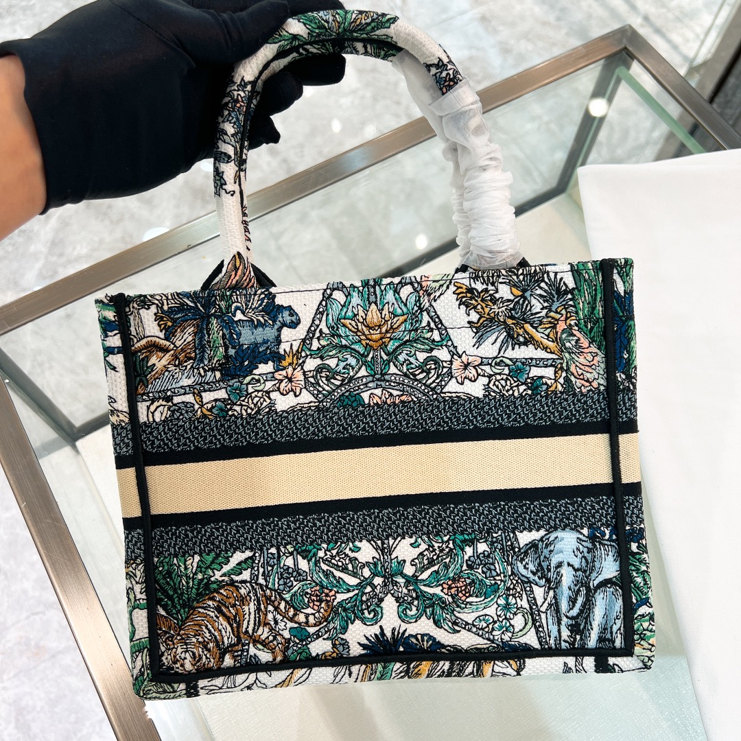 10A + top quality Small Dior Book Tote 1265 DLAM012 26.5cm