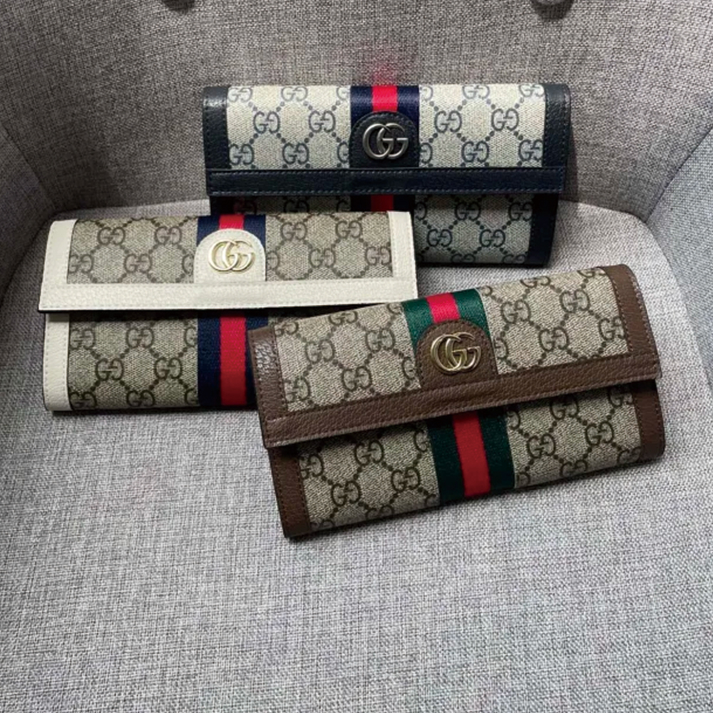 Ophidia GG Continental Wallet 523153 XL08 19cm