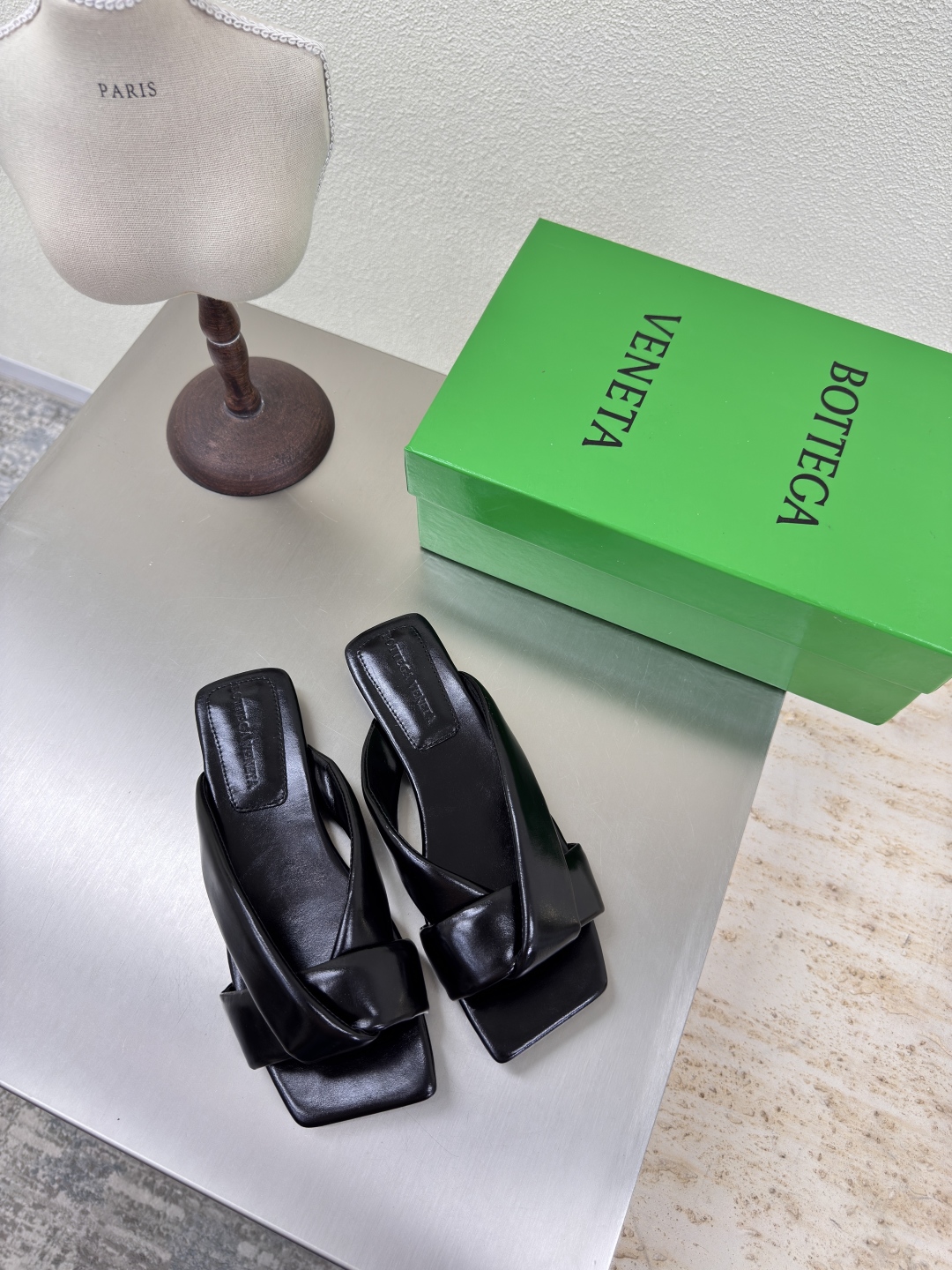 Bottega Veneta Shoes Slippers Riva Sheepskin Shoe