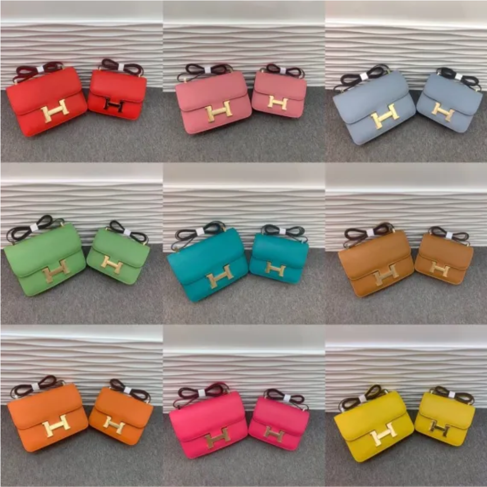 Hermes CONSTANCE Gold logo XYZ002012 19-23cm