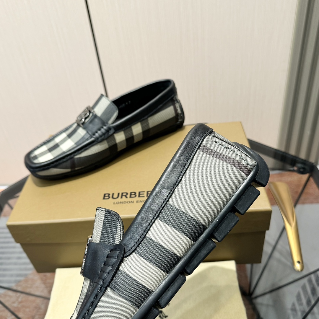 Burberry Shoes Leather Shoes Cowhide