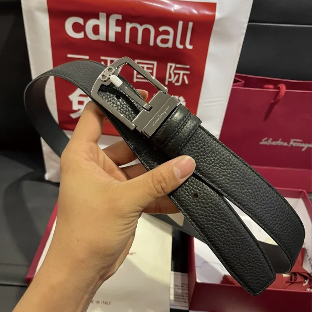 FERRAGAMO Belt 001 22PJ081 3.5cm