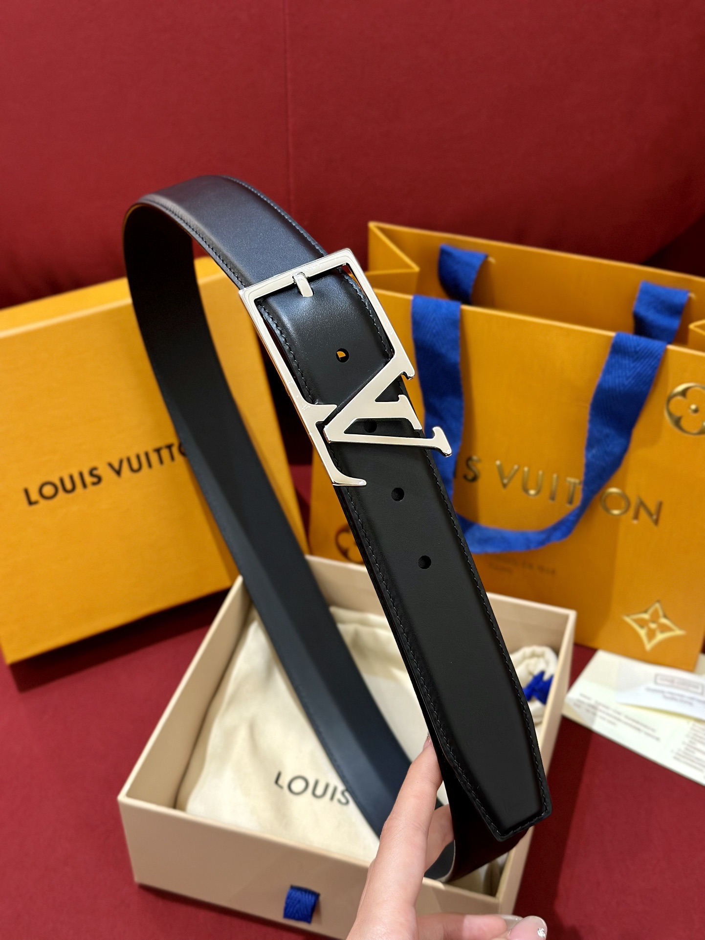 LV Belt 037 3.5cm