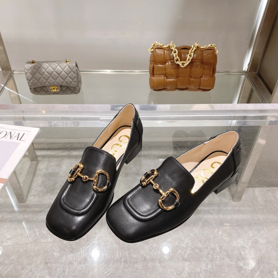 Gucci 019 black shoes Boots Loafers  XM082023