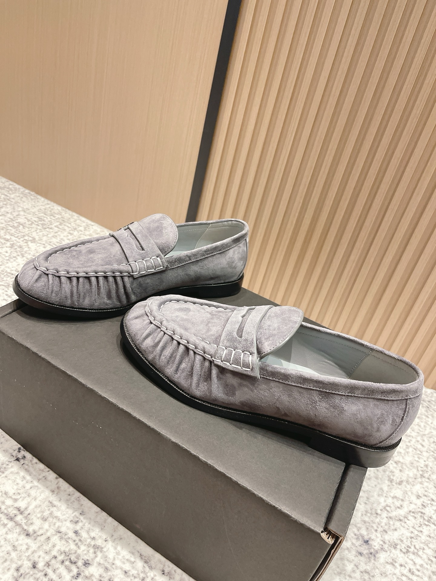 Saint Laurent Shoes Loafers Cowhide