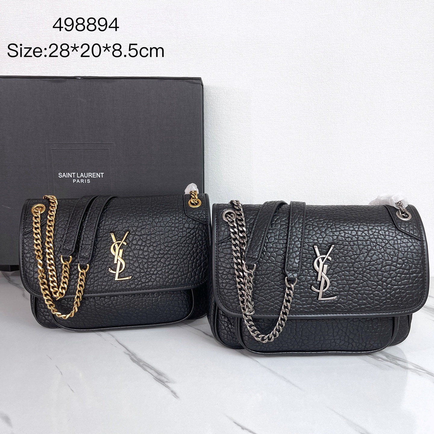 Saint Laurent Shoulder Bag Ladies' Favorite Niki Baby size