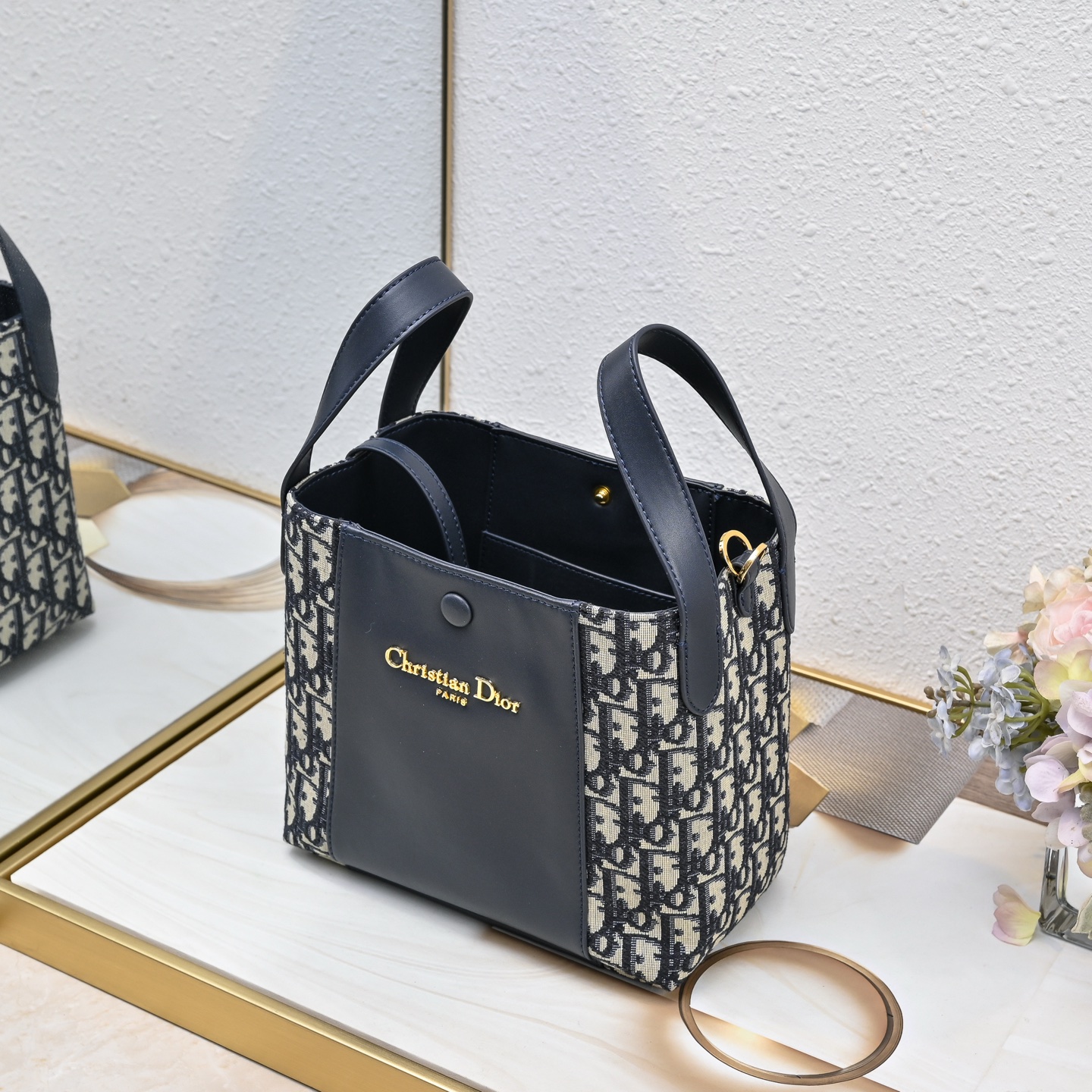 Dior Bag Signature Top Handle Bag 2840