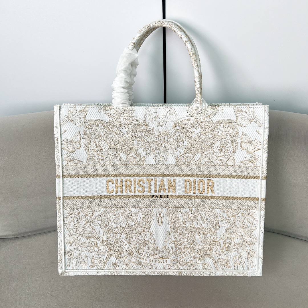10A + top quality Large Dior Book Tote 1286 DLAM042 42cm