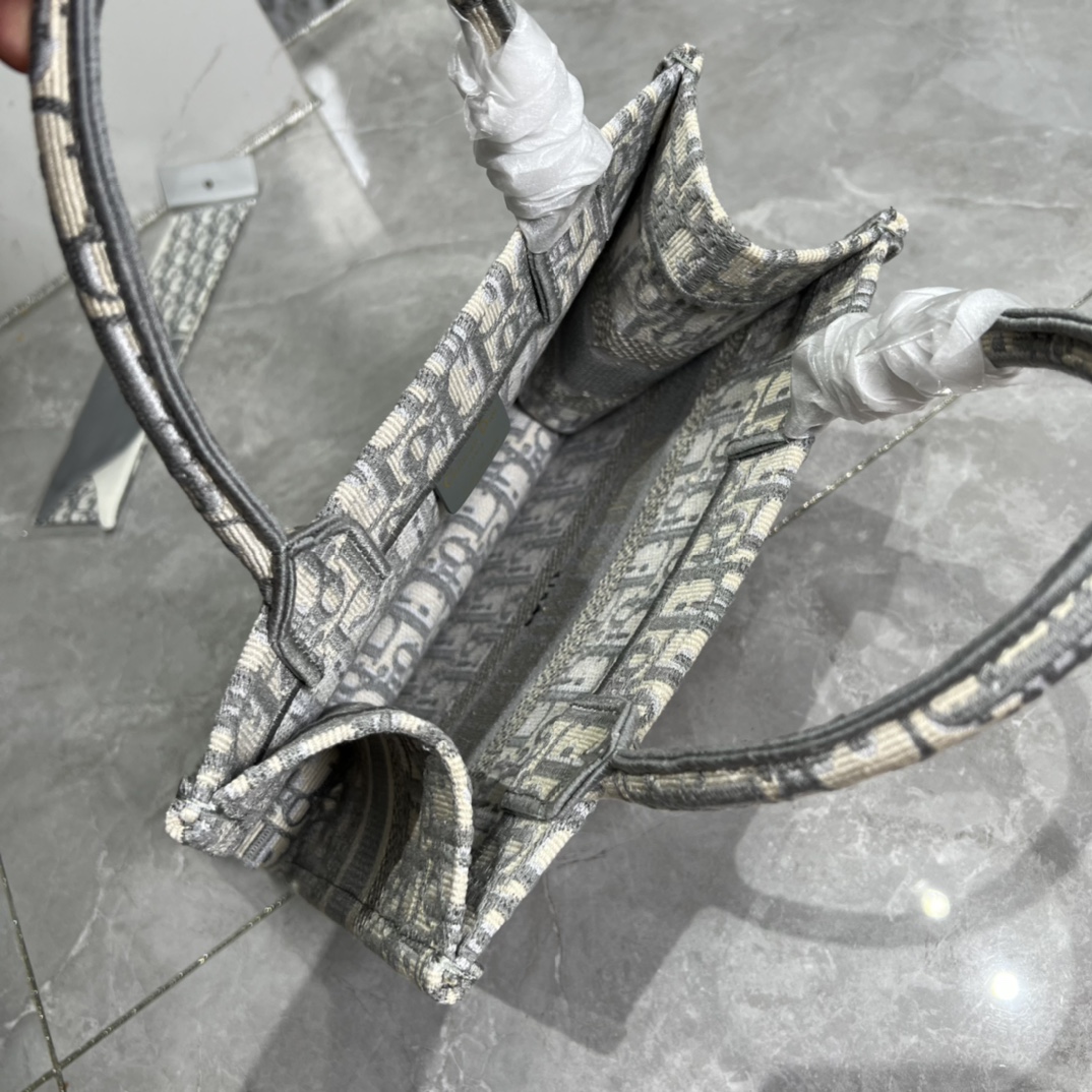 10A + top quality Small Dior Book Tote 0175 XB012 26cm