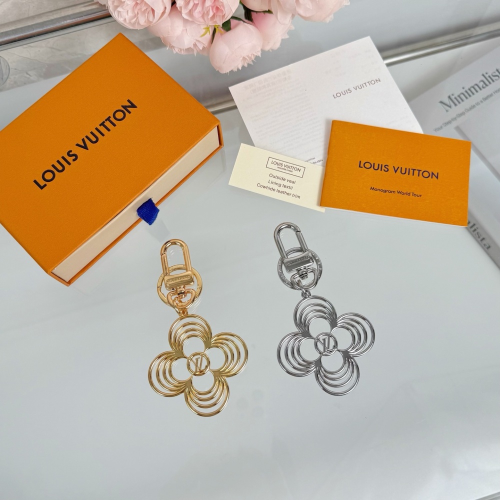 Louis Vuitton Key Chain Breeze Wire Floral Keychain Accessories