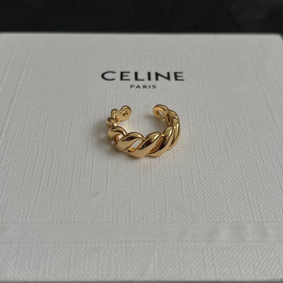 Celine Jewelry Rings Openings with hollow design