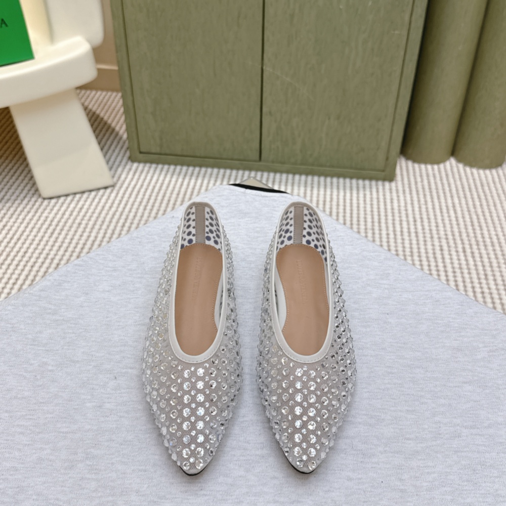 Bottega Veneta Shoes Flat Shoes Sofia Leather