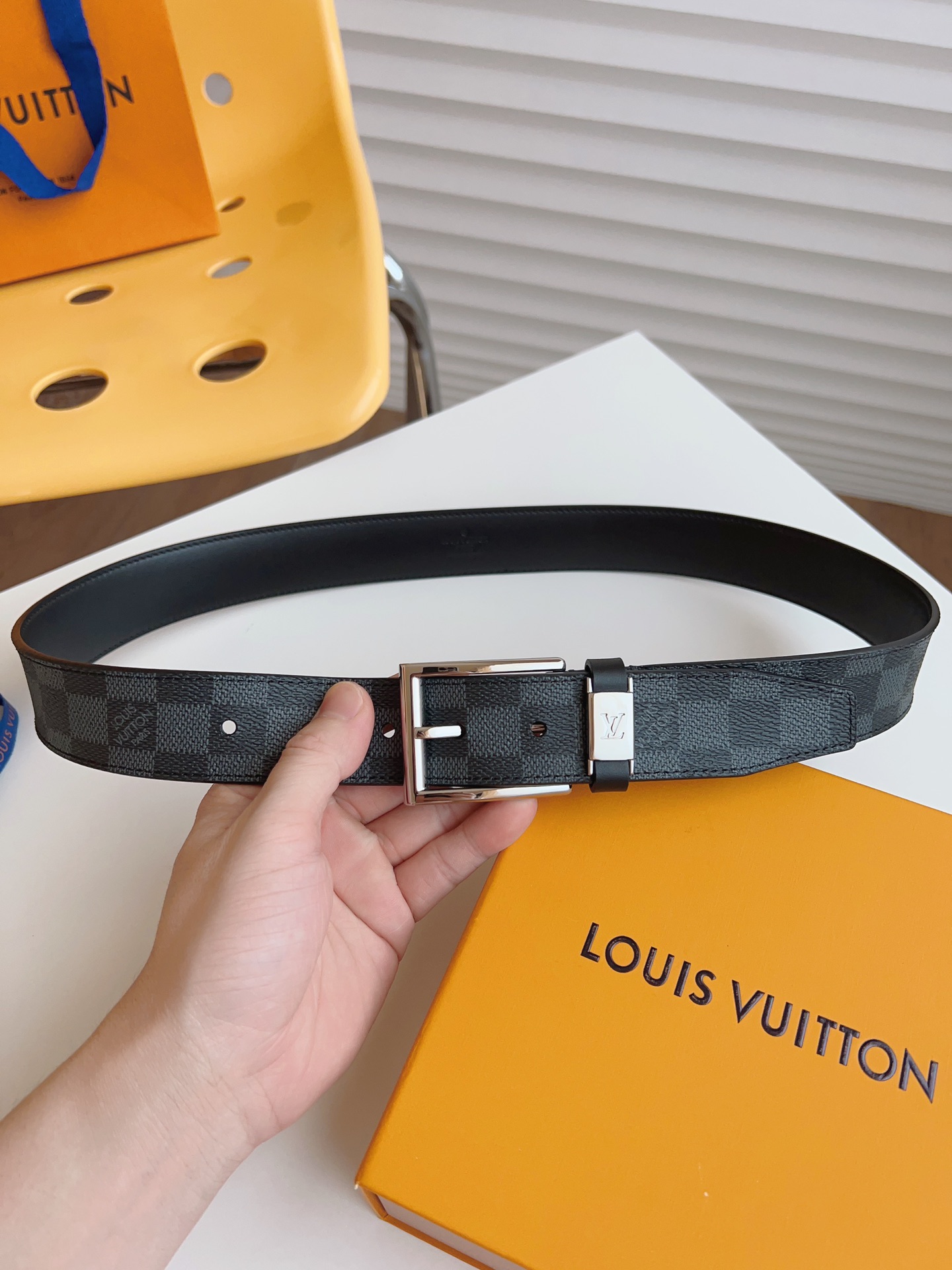 LV Belt 019 3.5cm