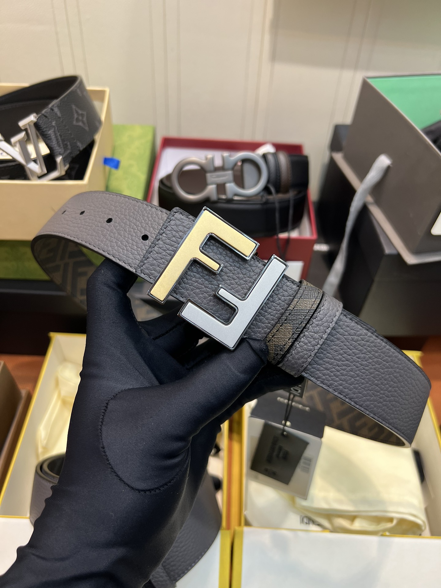 FENDI Belt 012 4cm